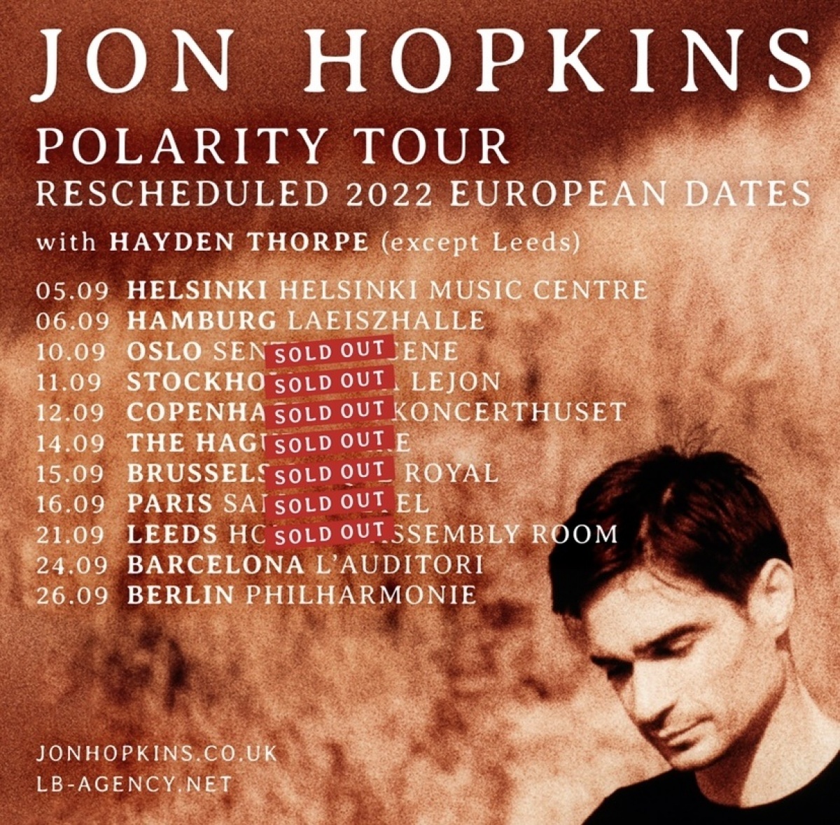Remaining Tickets for Polarity Tour